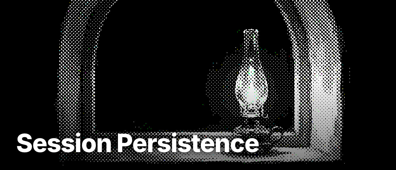 What is session persistence for browser agents?