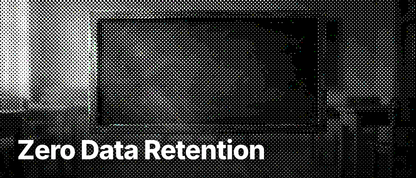 What is zero data retention in browser automation?